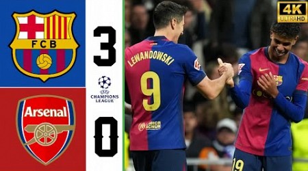 Barcelona vs Arsenal 3-0 • Barcelona Champions League 