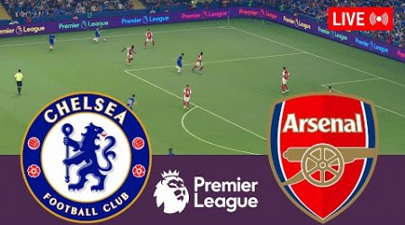 Chelsea vs Arsenal LIVE. Premier League 2024/2025 Full Match - Simulation Video Games