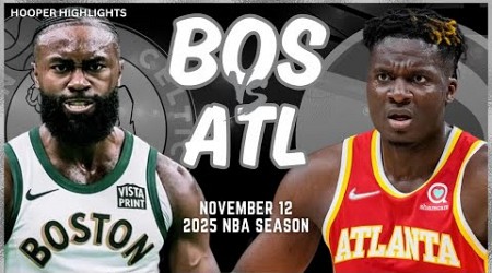 Boston Celtics vs Atlanta Hawks Full Game Highlights | Nov 12 | 2025 NBA Season