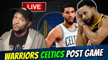 Warriors Celtics Post game live