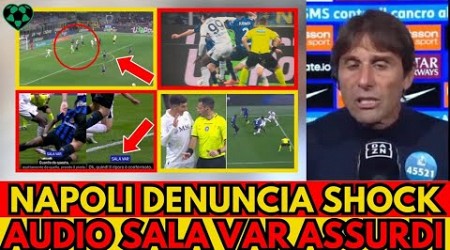 Denuncia shock in Procura: Scandalo VAR e Arbitro Inter Napoli Audio Sala VAR Imbarazzante!