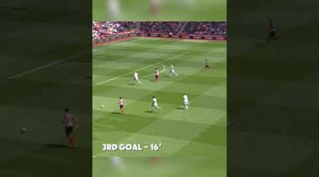 Sadio Mané&#39;s Lightning Fast Hat Trick: A Record-Breaking Moment! #shorts #football #premierleague