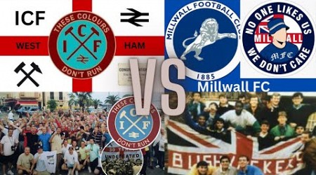 West Ham vs Millwall Football Hooligan History &amp; Rivalry Explained ICF Bushwackers