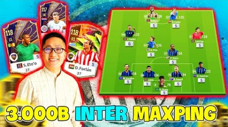 Love Cầm 3000 Tỷ Build Team Color INTER MILAN 3000 Tỷ Mạnh Nhất FC ONLINE: FORLAN, ETO&#39;O &amp; FIGO