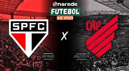 SÃO PAULO X ATHLETICO PR AO VIVO - BRASILEIRÃO 2024 AO VIVO - COM IMAGENS DO MORUMBIS