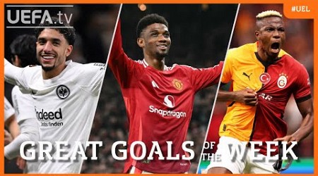 #UEL Great Goals Matchday 4 | Diallo, Osihmen, Marmoush...