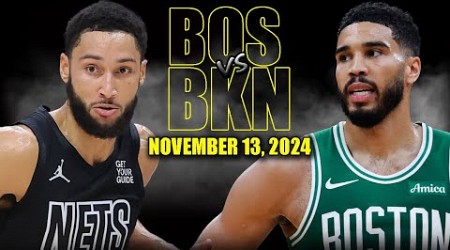 Boston Celtics vs Brooklyn Nets Full Game Highlights - November 13, 2024 | NBA Season