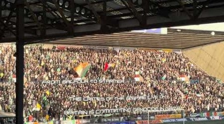 Celtic fans disrupt minute&#39;s silence for Remembrance Sunday