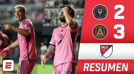 MESSI NO PUDO. INTER MIAMI es ELIMINADO de los playoffs de MLS tras caer en casa vs ATLANTA UNITED