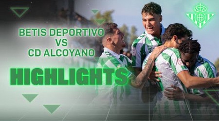 Resumen del partido Betis Deportivo - CD Alcoyano (4-0) | CANTERA