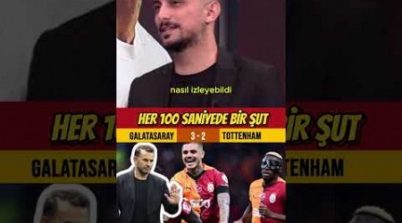 TOTTENHAM&#39;A HER 100 SANİYEDE 1 ŞUT...#galatasaray #tottenham #okanburuk #josemourinho