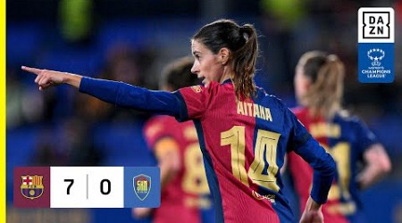 HIGHLIGHTS | FC Barcelona vs. SKN St.Pölten -- UEFA Women&#39;s Champions League 2024-25 (Deutsch)