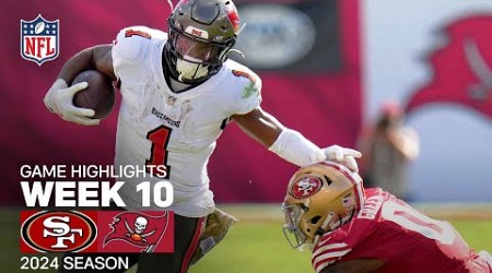 San Francisco 49ers vs. Tampa Bay Buccaneers Game Highlights | NFL 2024 Season Week 10