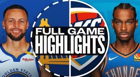 WARRIORS at THUNDER | FULL GAME HIGHLIGHTS | November 10, 2024