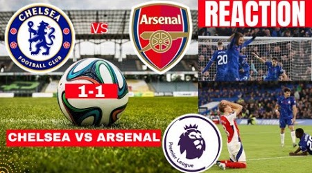 Chelsea vs Arsenal 1-1 Live Stream Premier League EPL Football Match Score 2024 Highlights Gunners