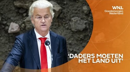 Geert Wilders wil spoeddebat na geweld in Amsterdam: &#39;Daders het land uit&#39;