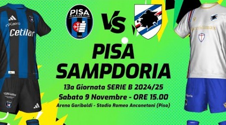 SAMPDORIA SENZA CAPO NÉ CODA: IL PISA RINGRAZIA E VINCE FACILE 3-0