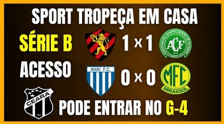 SÉRIE B | SPORT TROPEÇA | ACESSO AMEAÇADO | CEARÁ PODE ENTRAR NO G-4