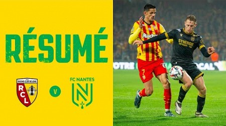 RC Lens - FC Nantes : le résumé (3-2)