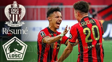 Résumé Nice - Lille (2-2) I J11 - Ligue 1 McDonald&#39;s 2024-2025