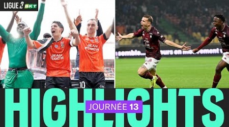 Résumé 13ème journée - Ligue 2 BKT 24/25