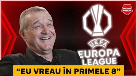 Gigi Becali A FACUT IN DIRECT CALCULELE pentru ULTIMELE 4 MECIURI ale FCSB in Europa League