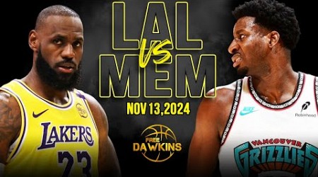 Los Angeles Lakers vs Memphis Grizzlies Full Game Highlights | Nov 13, 2024 | FreeDawkins