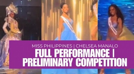 CHELSEA MANALO | FULL PERFORMANCE | MISS UNIVERSE 2024 PRELIMINARY COMPETITION |REVIEW PREDICTIONS?