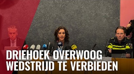 TERUGKIJKEN: spoeddebat over geweld in Amsterdam tijdens Ajax-Maccabi