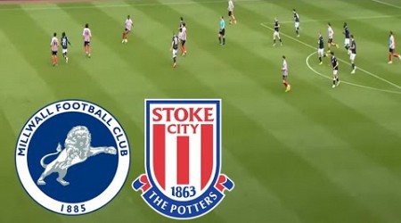 Stoke City vs Millwall 1-1 Highlights | EFL Championship 2024-2025