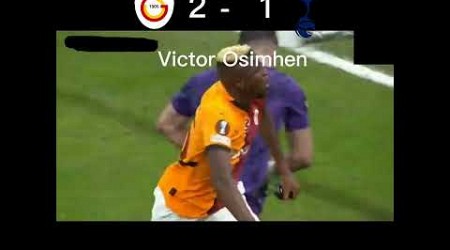 Uefa Europa League Galatasaray Tottenham Highlights