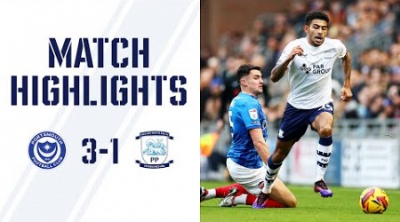 Highlights | Portsmouth 3-1 PNE