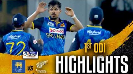 1st ODI | Highlights | New Zealand Tour Of Sri Lanka | 13th November 2024