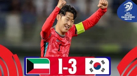 Three goals to stay on #1 | Kuwait - Korea Republic | Highlights #AsianQualifiers - Road To 26