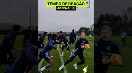 Treino de tempo de reação do Arsenal