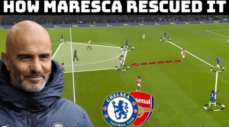 A Tactical Chess Match Between Maresca And Arteta | Tactical Analysis : Chelsea 1-1 Arsenal