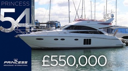 2011 Princess 54 &#39;Easy Tiger&#39; FOR SALE NOW in Southampton, UK