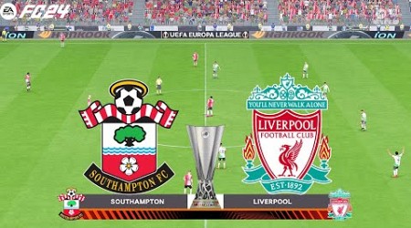 FC 24 | Southampton vs Liverpool - UEFA Europa League - PS5™ Full Match &amp; Gameplay