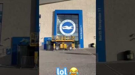 lol @officialbhafc well played @MillwallFC #funny #football #brightonandhovealbion #millwall 