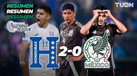 Resumen y goles | Honduras 2-0 México | CONCACAF Nations League 2024 | TUDN