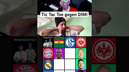 Fußball Tic Tac Toe gegen @Dimianubis 