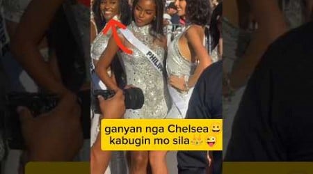 Grabe ka! Chelsea mangabog sa opening bidyo shoot #missuniverse #chelseamanalo #fypシ゚viral