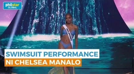 Chelsea Manalo&#39;s stunning swimsuit competition performance at the Miss Universe 2024