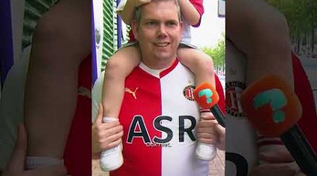 Zal Rob een Feyenoord fan vinden die een AJAX shirt aan wil doen? 