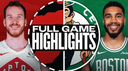 RAPTORS at CELTICS | FULL GAME HIGHLIGHTS | November 16, 2024