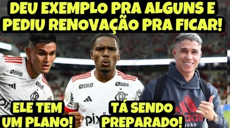 EXEMPLO! EVERTON ARAÚJO PEDE PRA FICAR NO FLA! FILIPE TEM UM PLANO PARA ALCARAZ! RETORNO IMPORTANTE!