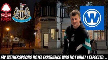 I stayed in a Wetherspoons hotel FOR THE FIRST TIME EVER - Nottingham Forest 1-3 Newcastle