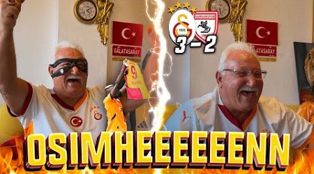 MÜMTAZREİS OSİMHEN MASKESİ TAKTI OSİMHEN 2 GOL ATTI GALATASARAY 3-2 SAMSUNSPOR #galatasaray