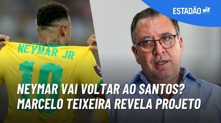 Presidente do SANTOS fala sobre volta à SÉRIE A, avalia gestão e revela ter projeto por NEYMAR