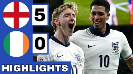 ⚪️England vs Republic Of Ireland (5-0) Extended HIGHLIGHTS | UEFA Nations League